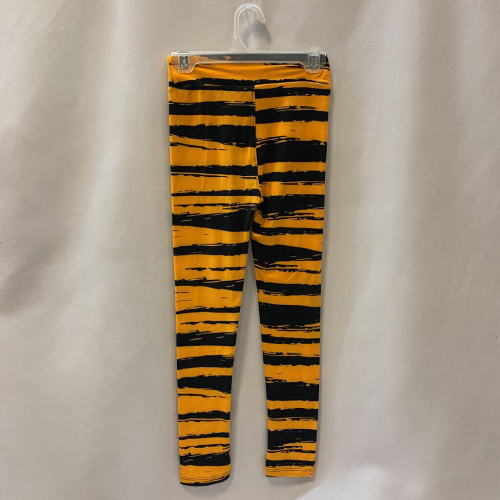 Pants: Tiger Striped Leggins