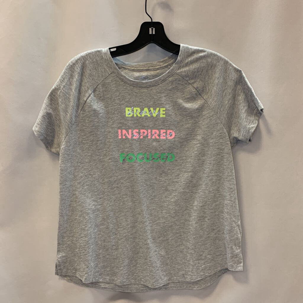 Shirt: 'Brave Inspired Focused' Short Sleeve