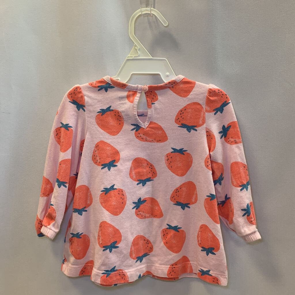 Shirt: Strawberry Long Sleeve