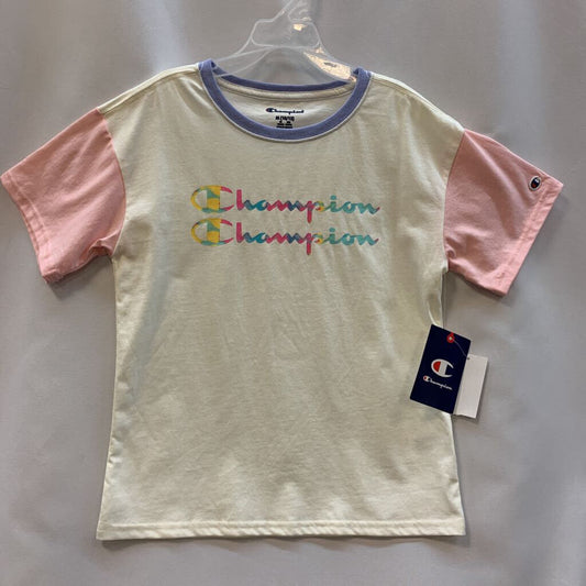 Shirt: Rainbow Letter Baseball Short Sleeve