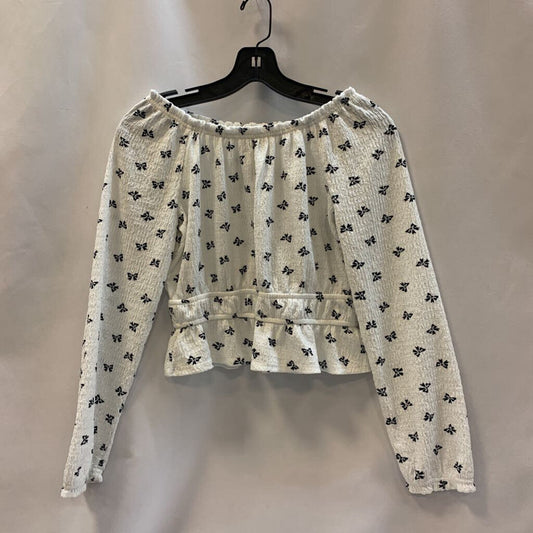 Shirt: Bow Peasant Top with Cinch Waist