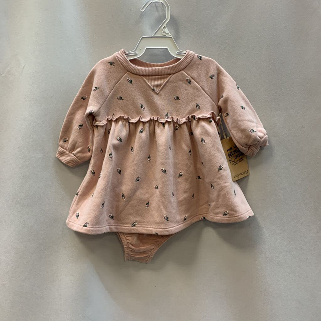 2pc Dress with Diaper Cover NWT
