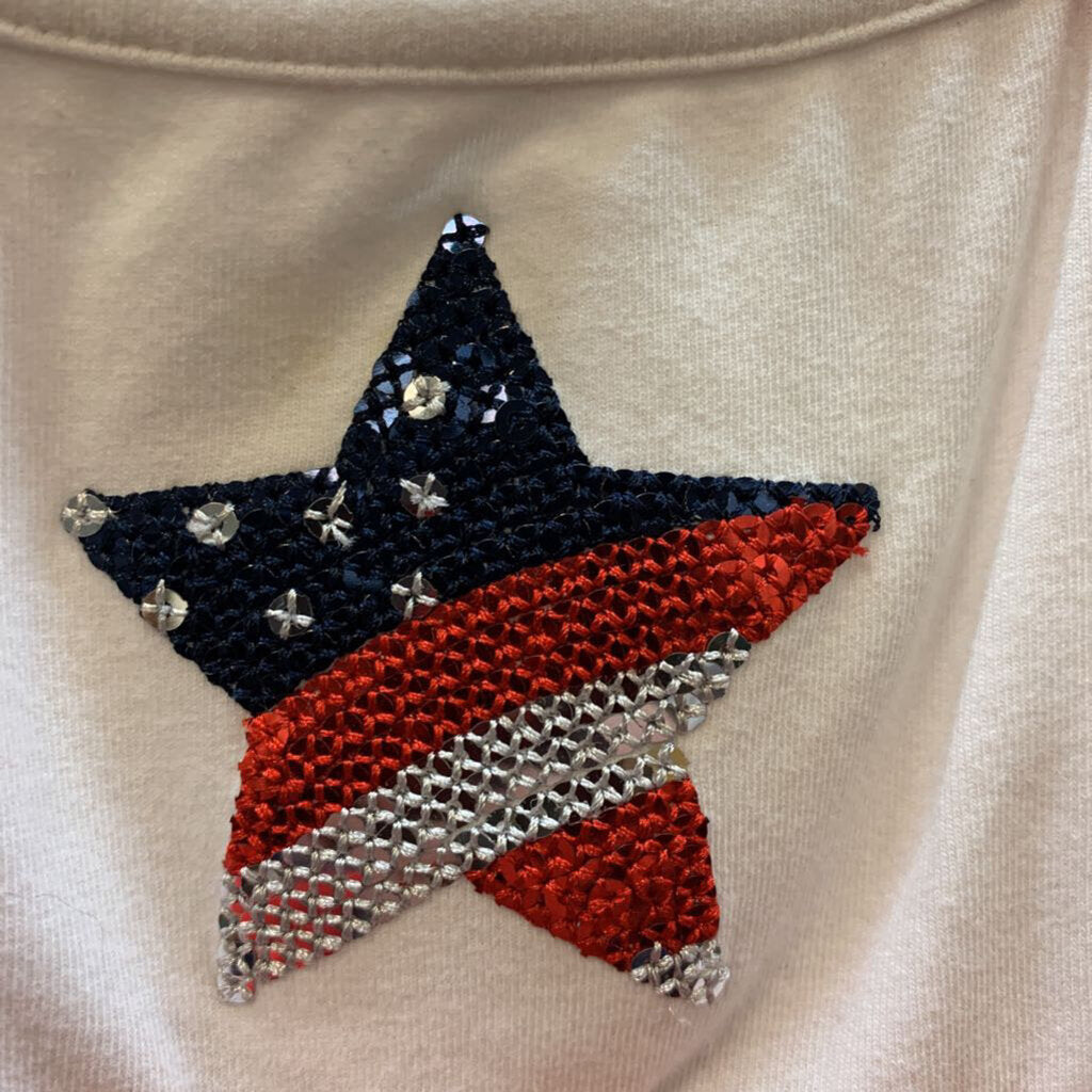 Romper: Sleeveless Patriotic
