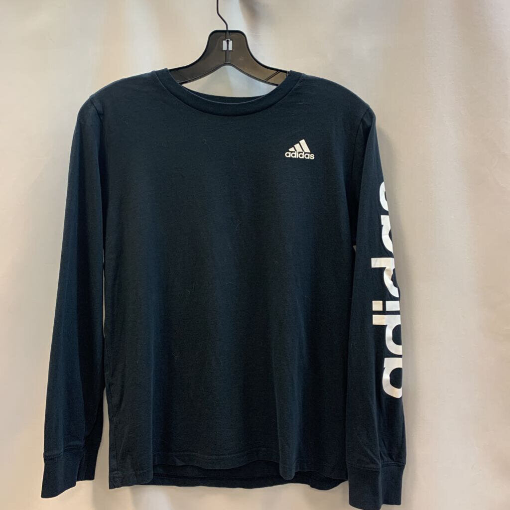 Shirt: White Logo Long Sleeve