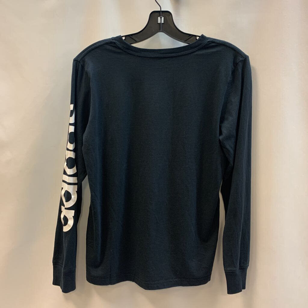 Shirt: White Logo Long Sleeve