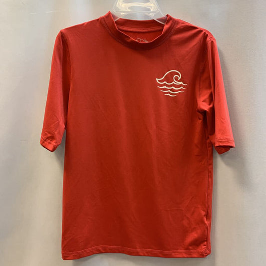 Shirt: White Wave Swim Short Sleeve