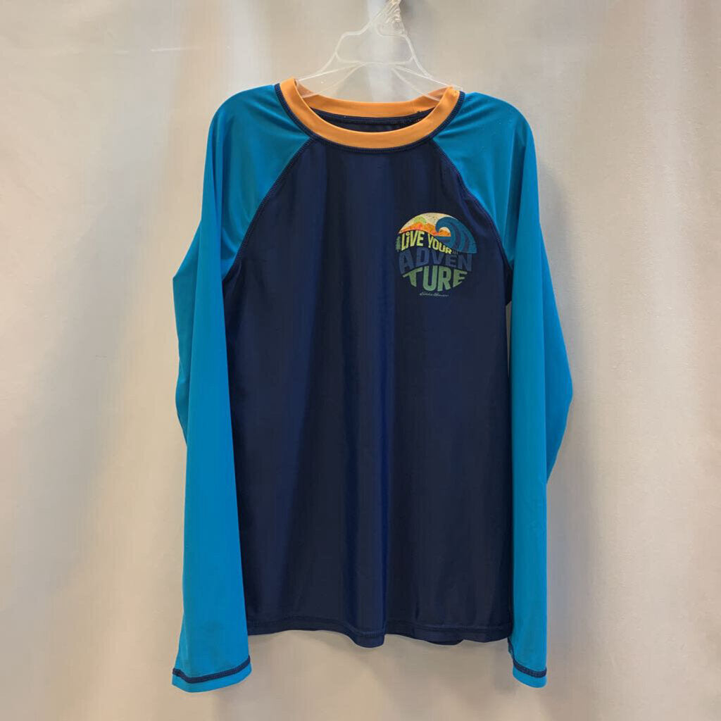 Shirt: 'Live Your Adventure' Swim Long Sleeve