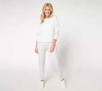 Barefoot Dreams Tall CozyChic Lite Pullover & Straight Leg Pant