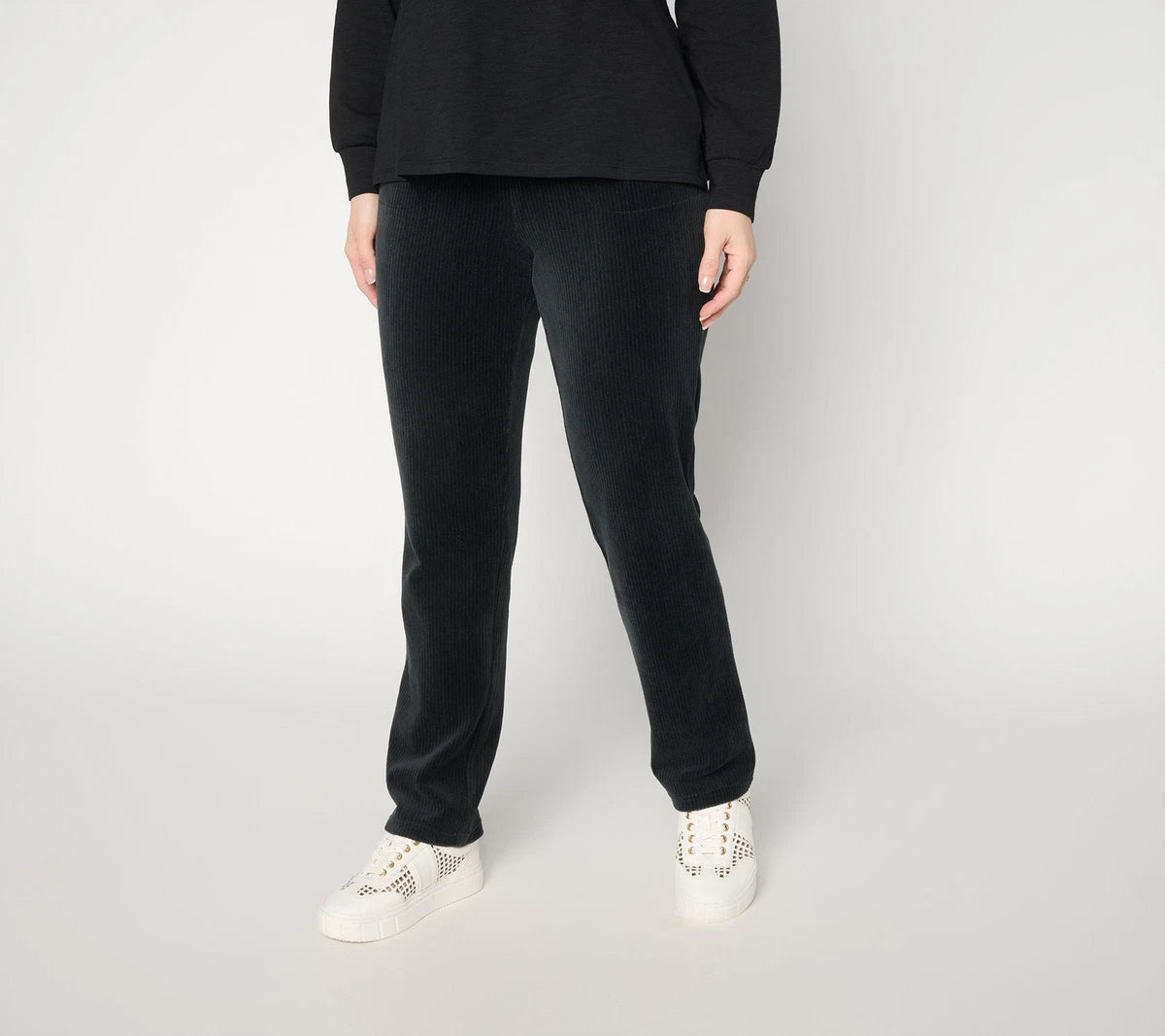 Reg Corduroy Straight Leg Pants